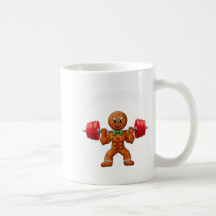 Gingershred Funny Gingerbread Man Gym Bodybuilding Kaffeetasse
