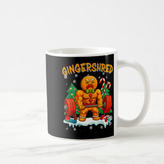 Gingershred Funny Gingerbread Man Gym Bodybuilding Kaffeetasse