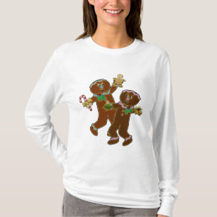 GingerVille Christmas Folk Art T-Shirt