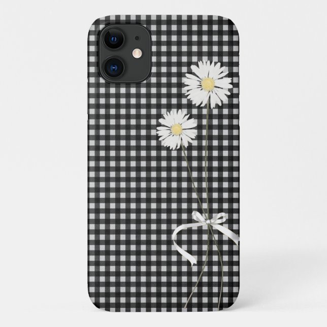 Gingham-Bouquet Case-Mate iPhone Hülle (Rückseite)