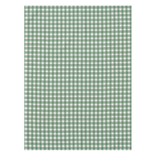 Gingham Charm Grün Tischdecke