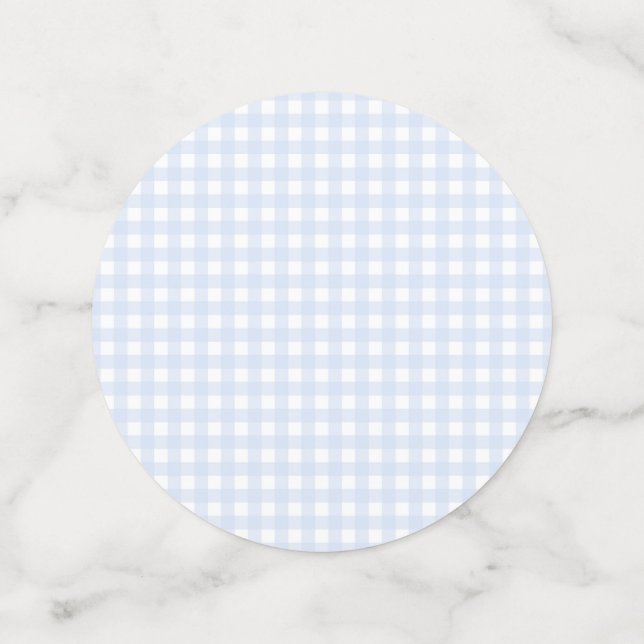Gingham Confetti Konfetti (Mittel Vorderseite)
