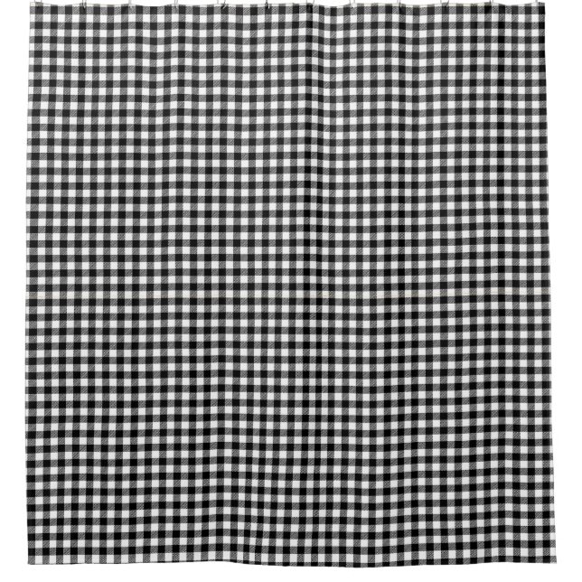 Gingham Duschvorhang (Vorderseite)