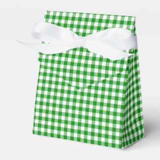 Gingham-Green-Fevor Box, Zelt Geschenkschachtel