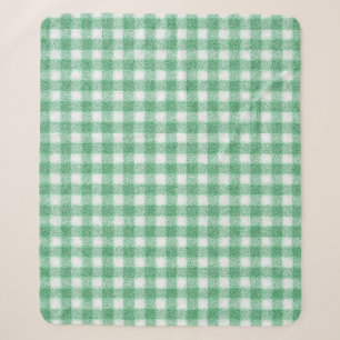 Gingham in Nappalindgrün Sherpadecke