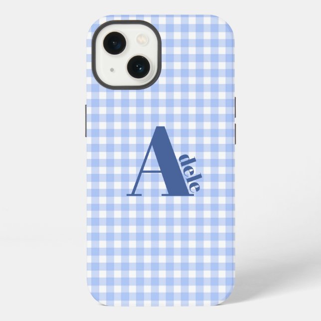 Gingham iPhone Hülle (Rückseite)