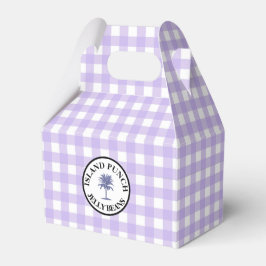 Gingham Island Punch Jelly Beans Geschenkschachtel