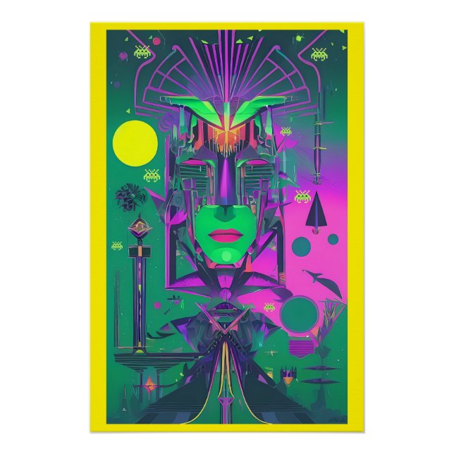 Gingham Juno Lark Poster (Vorderseite)