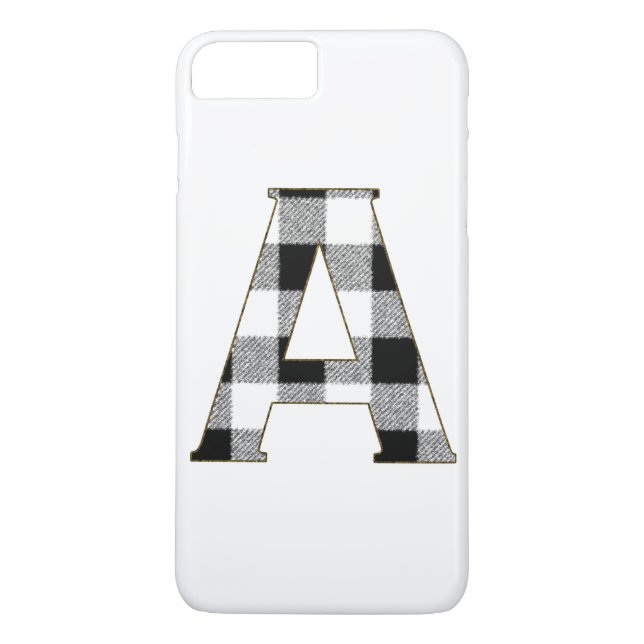 Gingham Karo A Case-Mate iPhone Hülle (Rückseite)