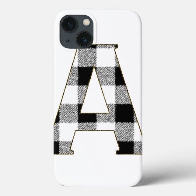 Gingham Karo A Case-Mate iPhone Hülle (Rückseite)