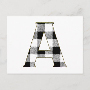 Gingham Karo A Postkarte