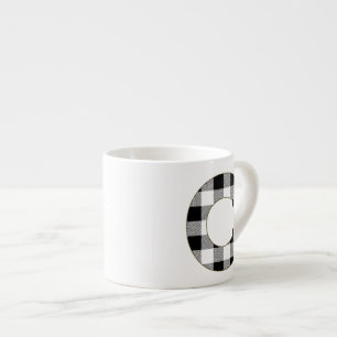 Gingham Karo C Espressotasse