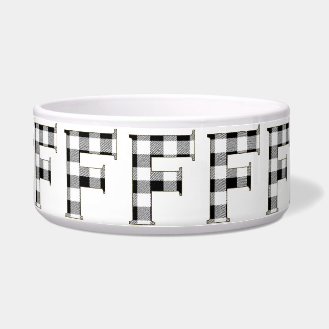 Gingham Karo F Napf (Vorderseite)
