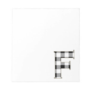 Gingham Karo F Notizblock