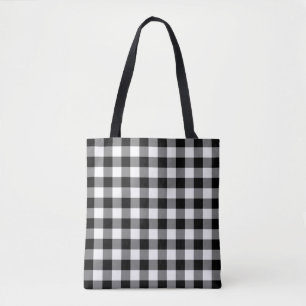 Gingham-Karo-Muster für Schwarzweiß-Groß-Gingham