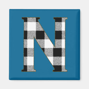 Gingham Karo N Magnet