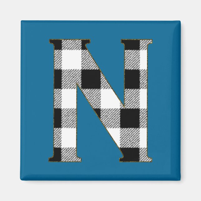 Gingham Karo N Magnet (Vorne)