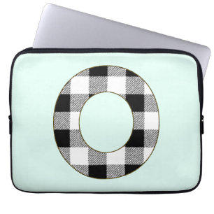 Gingham Karo O Laptopschutzhülle