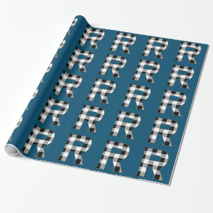Gingham Karo R Geschenkpapier