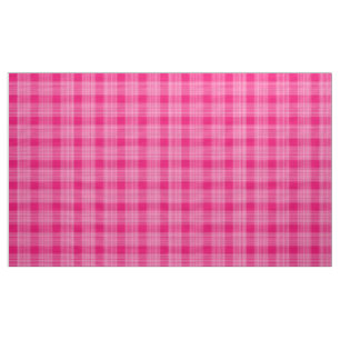 Gingham-Karo rosa-weißer Stoff