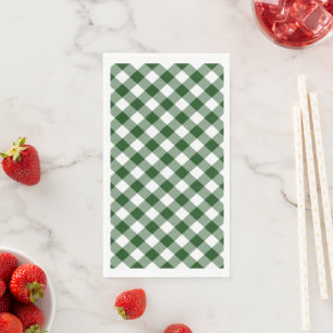 Gingham Karo Serviette