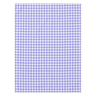 Gingham-Karo-Tischdecke lila und weiße Karos Tischdecke