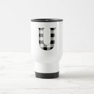 Gingham Karo U Reisebecher