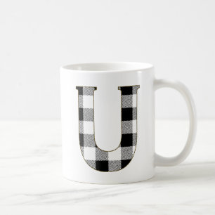 Gingham Karo U Tasse