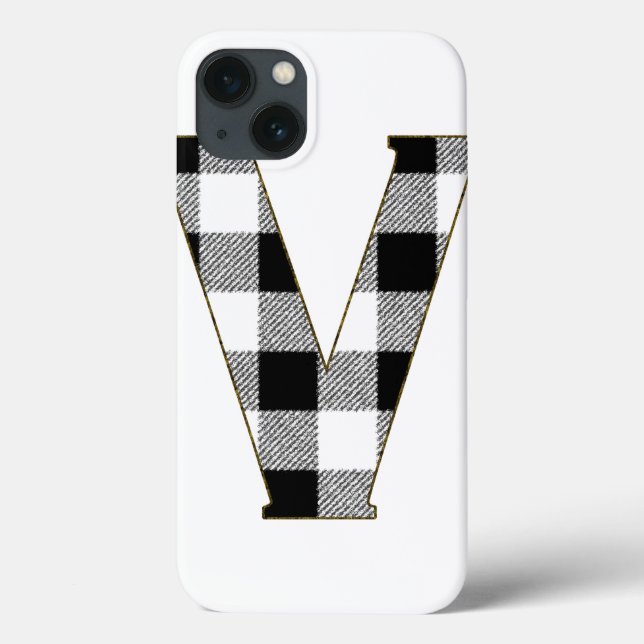 Gingham Karo V Case-Mate iPhone Hülle (Rückseite)