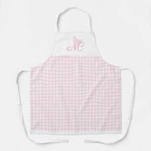 Gingham Karos Schürze