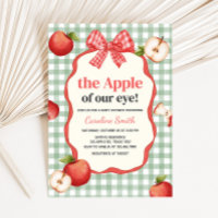 Gingham Liebling unseres Auges Baby Shower