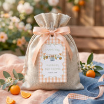 Gingham Little Cutie Boy Baby Shower