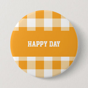 Gingham-Muster Button