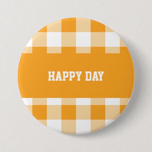 Gingham-Muster Button (Vorderseite)