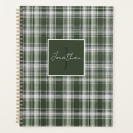 Gingham-Muster im Stil eines maßgeschneiderten Pla Planer
