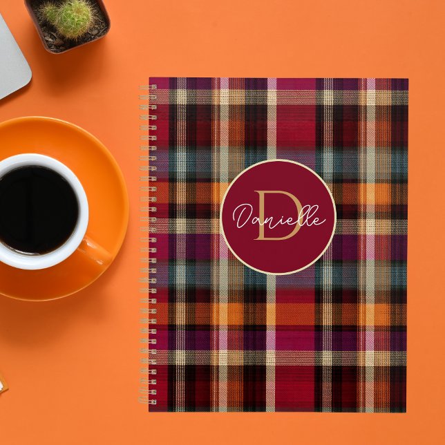 Gingham-Muster im Stil eines maßgeschneiderten Pla Planer (Von Creator hochgeladen)