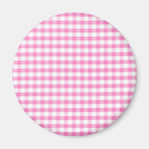 Gingham-Muster Magnet