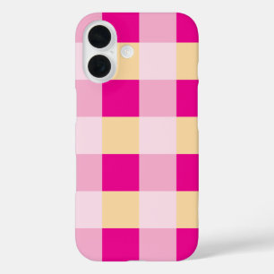Gingham Pattern iPhone 16 Hülle