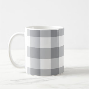 Gingham Pattern Kaffeetasse