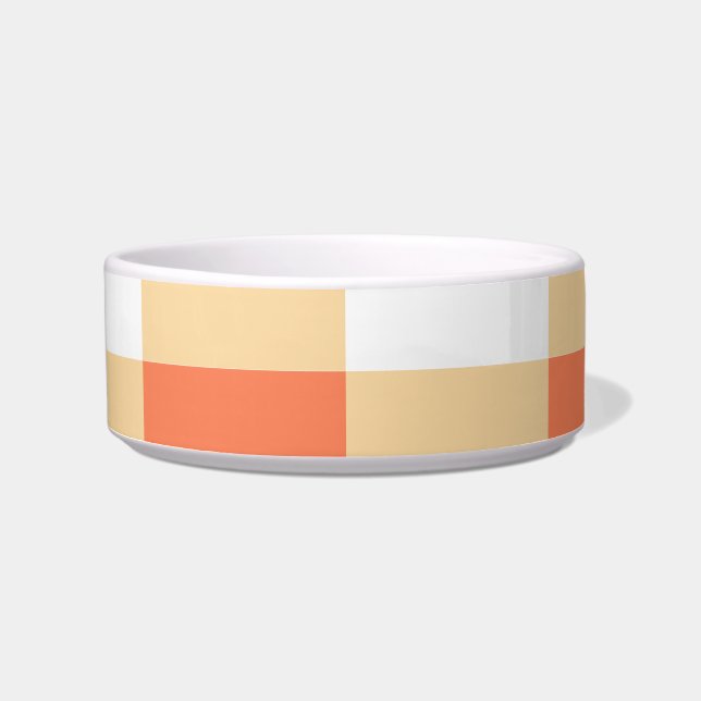 Gingham Pattern Napf (Vorderseite)