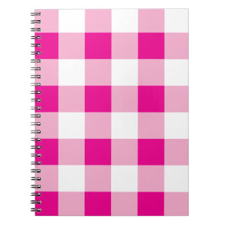 Gingham Pattern Notizblock