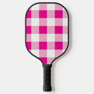 Gingham Pattern Pickleball Schläger