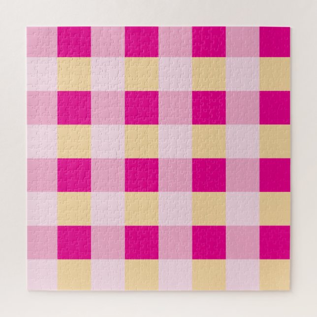 Gingham Pattern Puzzle (Vertikal)