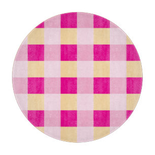 Gingham Pattern Schneidebrett