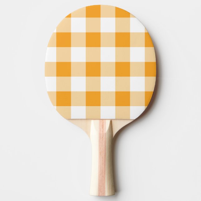 Gingham Pattern Tischtennis Schläger (Vorderseite)