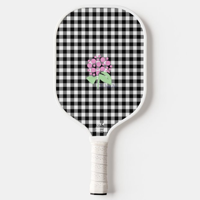 Gingham Pickleball Schläger (Rückseite)