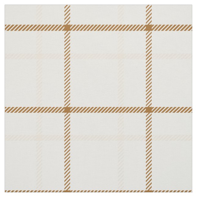 Gingham plaid neutral brown ivory pastel color stoff (Muster)