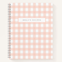 Gingham Recipes Blush Pink Karo Niedlich Feminine