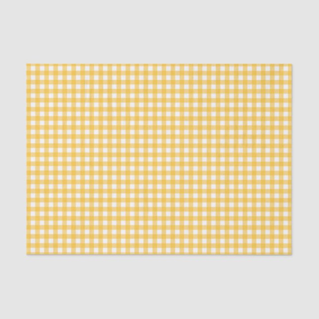 Gingham Seidenpapier (Vorderseite)