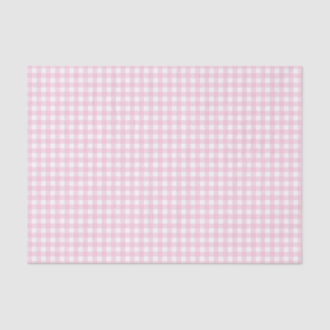 Gingham Seidenpapier (Vorderseite)